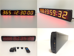 カウントダウンタイマー　看板　大型　TY-D3HMS4R マウンテンホーク